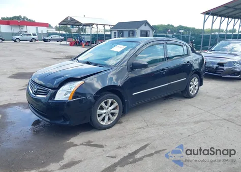 2012 Nissan Sentra 2.0 Sl из США, поврежденный, VIN 3N1AB6AP6CL667453